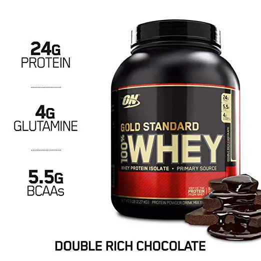 gold standard whey bottle facts