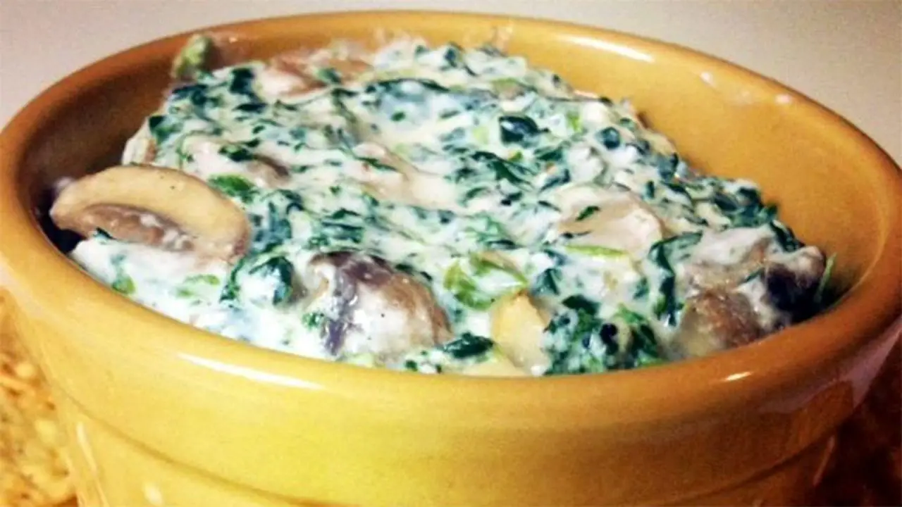 spinach and mushroom dip