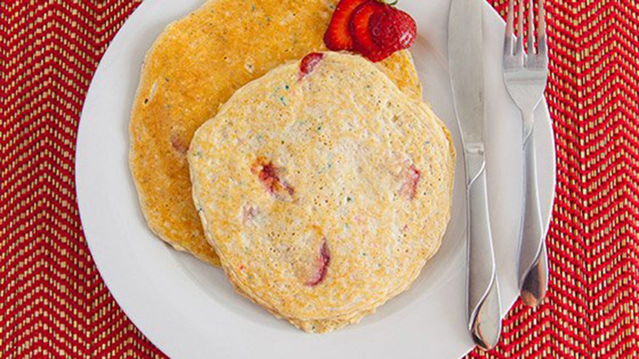 berry burst pancakes