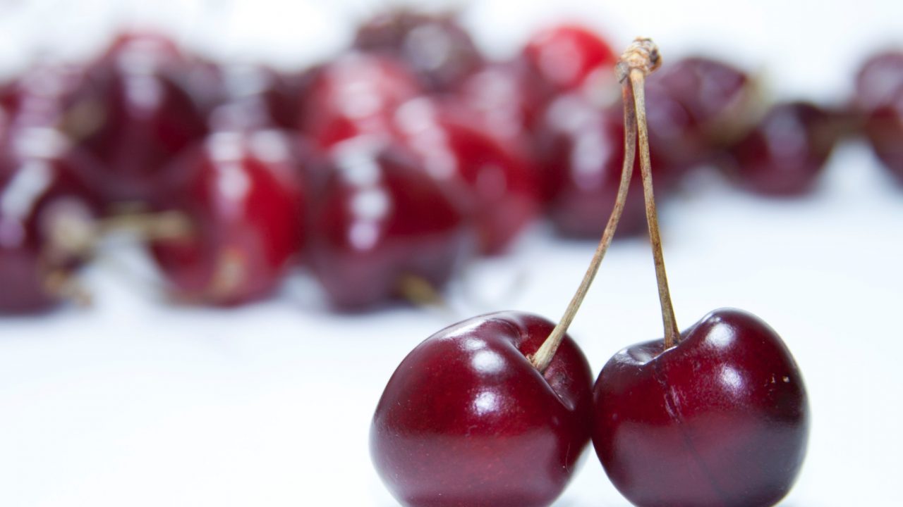 cherries nighttime snack