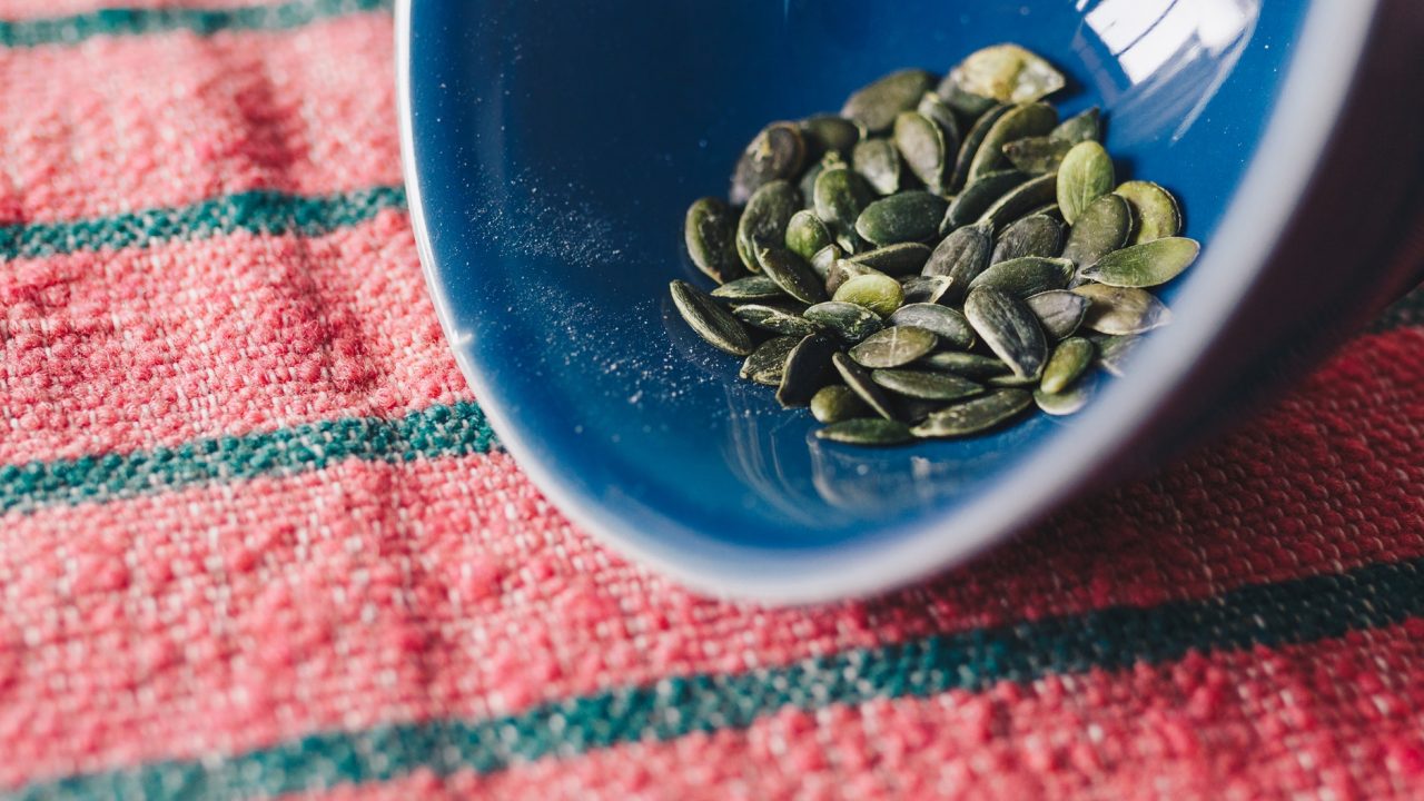 pumpkin seed nighttime snack