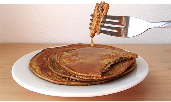 buckwheat pumpkin pancakes 